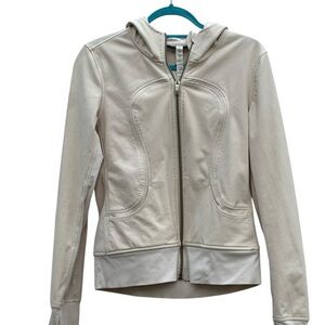 lululemon athletica Cream Jacket- Size 6